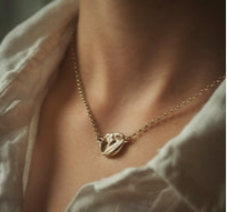 Ocean Gold Nugget Necklace