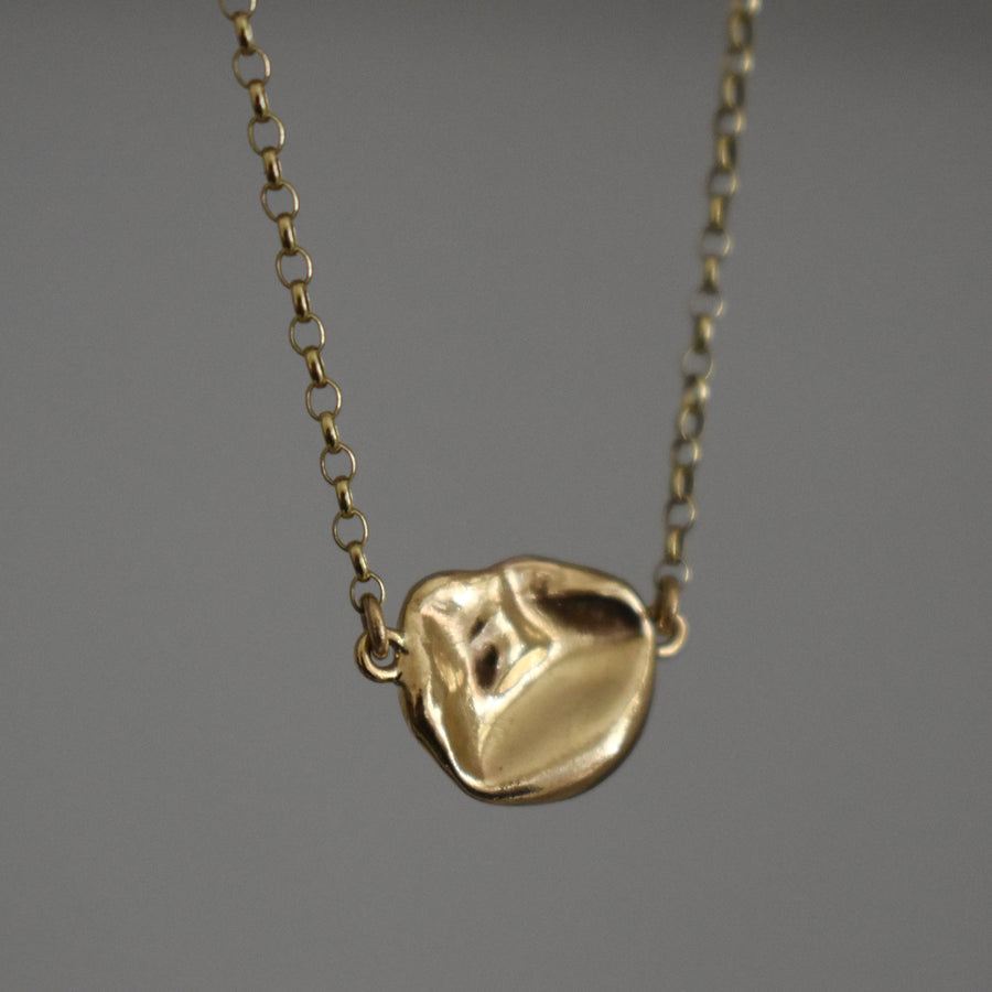 Ocean Gold Nugget Necklace