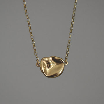 Ocean Gold Nugget Necklace