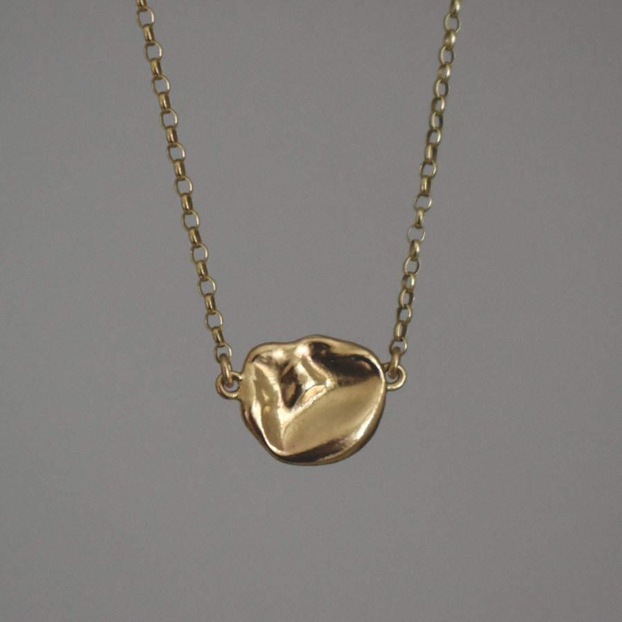 Ocean Gold Nugget Necklace