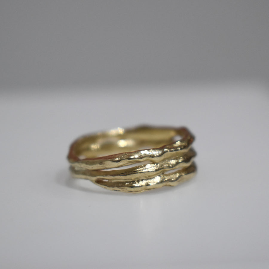 Ocean Gold wrap ring