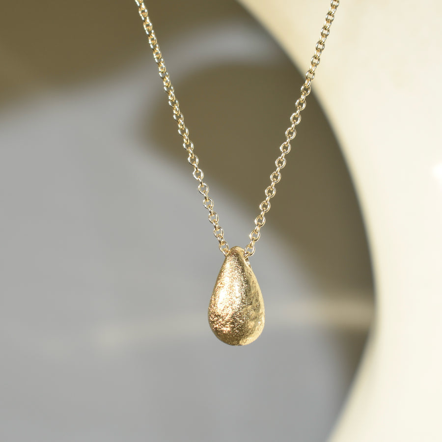 Island Gold Pear Drop Necklace