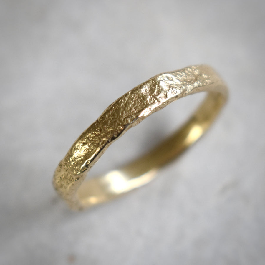 Granite Gold Medium Ring