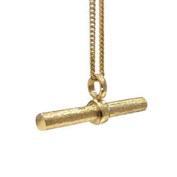 Granite Gold T Bar Necklace