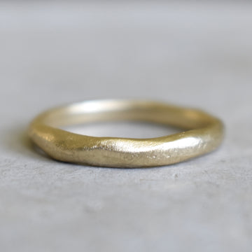 Beach Gold Ring