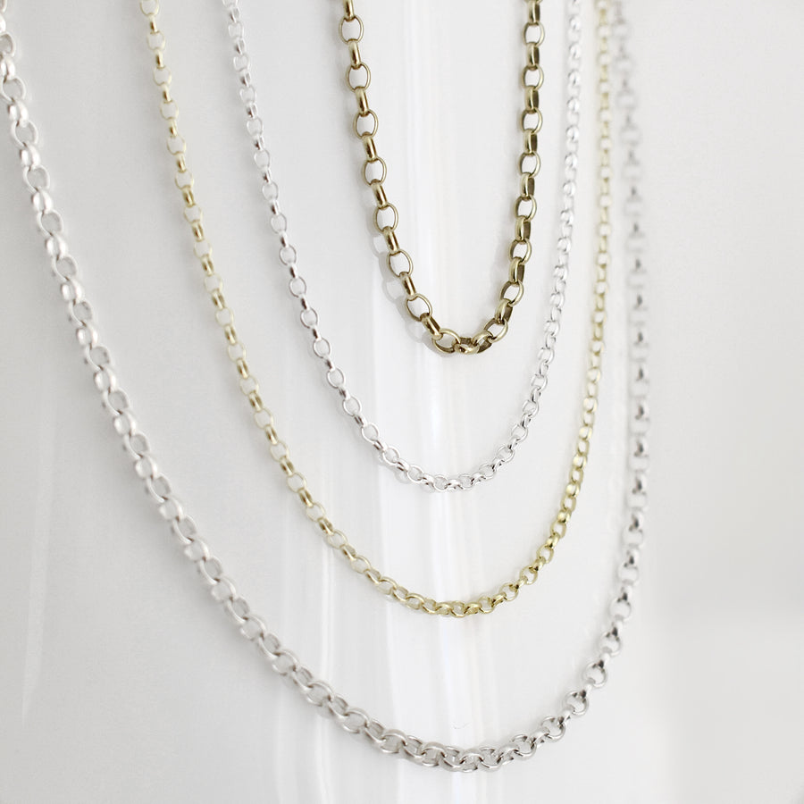 Sterling silver 2025 fine chain