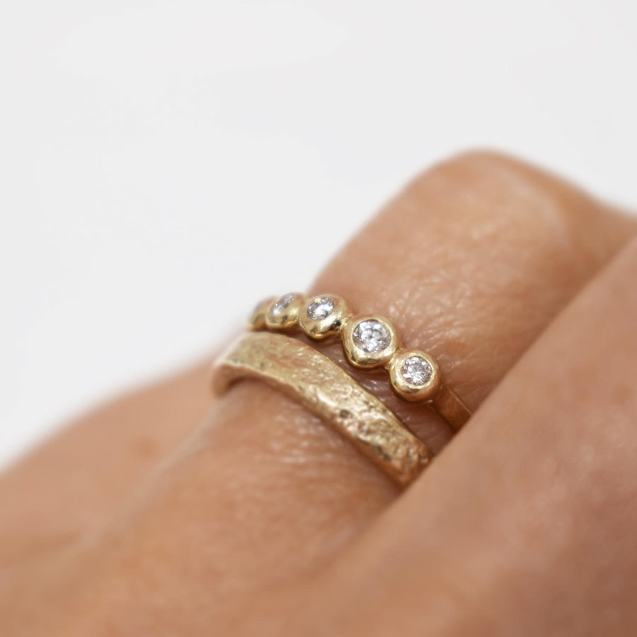 Island Gold Diamond Ring
