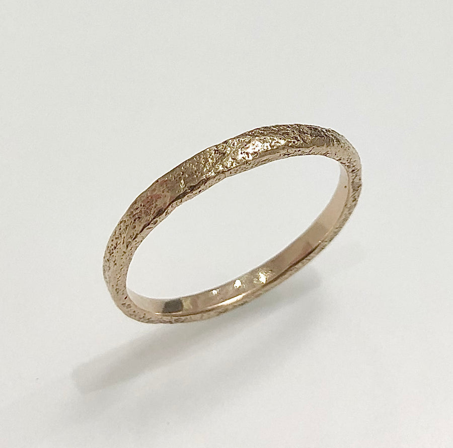 Granite Narrow Gold Ring